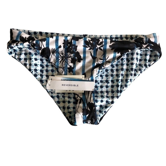 Lucky Brand Reversible Bikini Bottoms Small - Picture 12 of 13